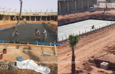 Arar of Saudi Arabia 40*10 Fountain Production is Underway