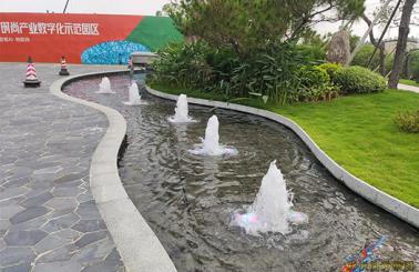 Waterscape Fountain Project in Guangqing Zhongda Fashion Technology City
