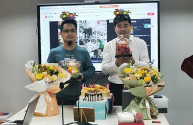 Happy Birthday to our Mr. Andy and Mr. Ye
