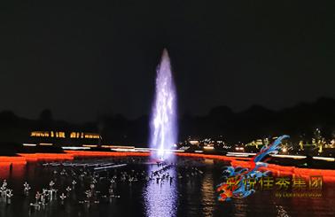 Fountain show in TAMAN MINI INDONESIA INDAH